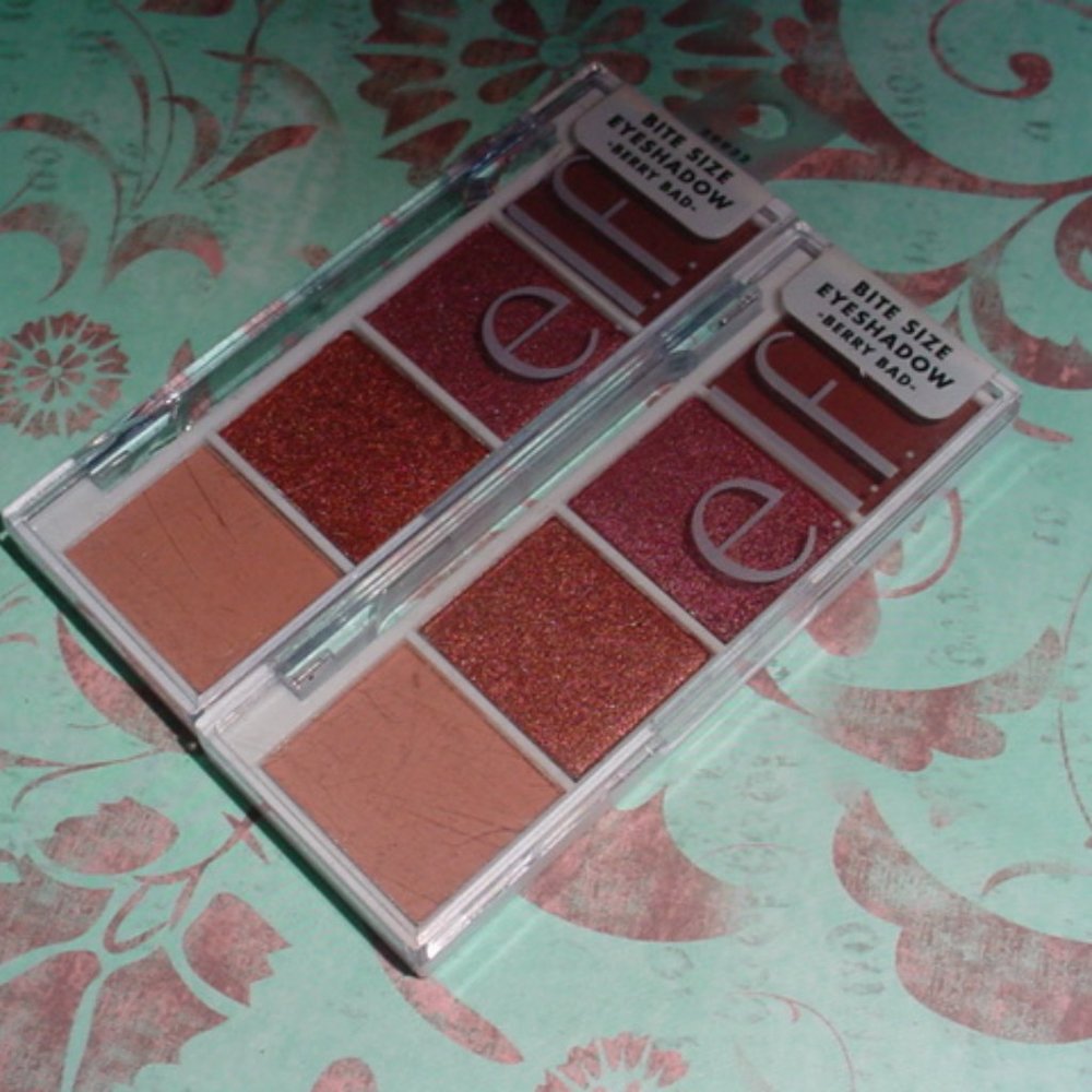 ELF Sealed Bite Size Eyeshadow BERRY BAD X2